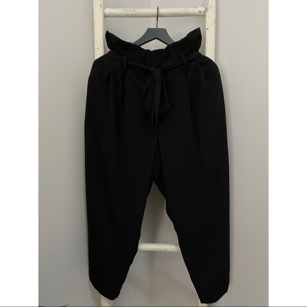 A New Day Black Paperbag Pants